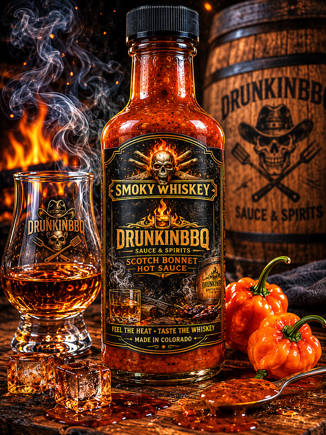 Smoky Whisky Hot Sauce
