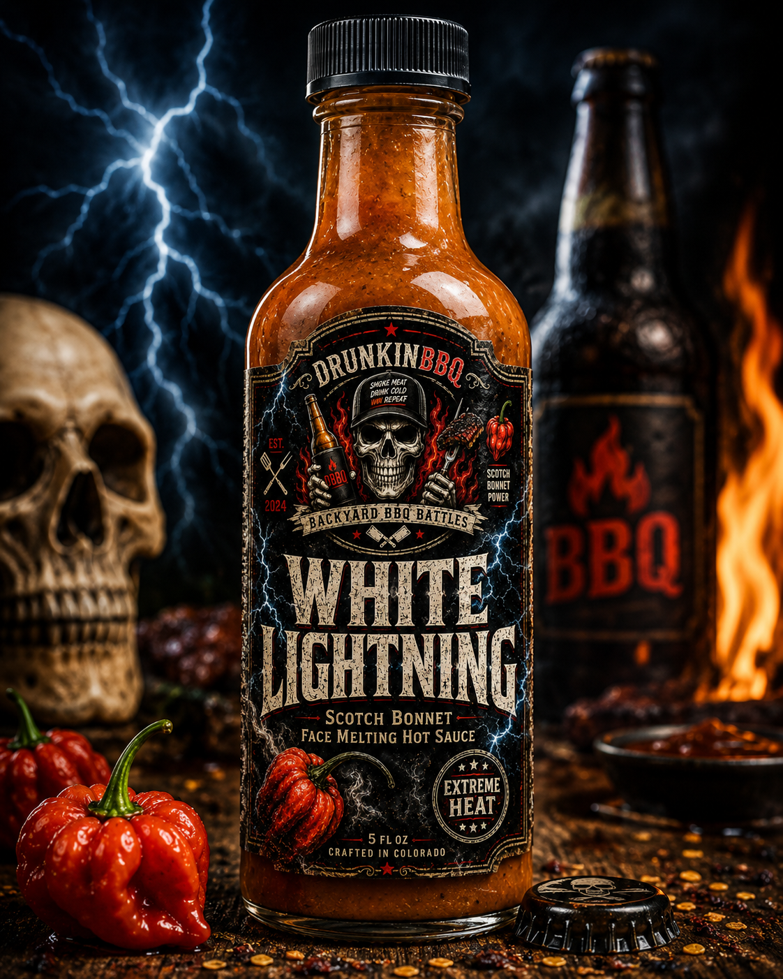 Scotch Bonnet White Lightning